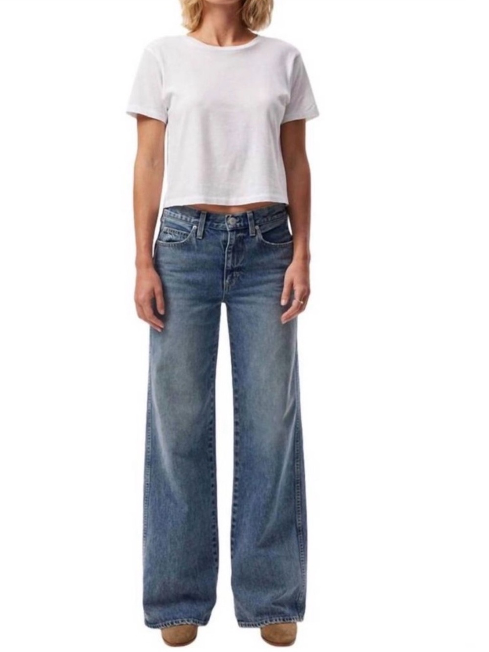 AMO Regina Wide Leg Jeans Size 29